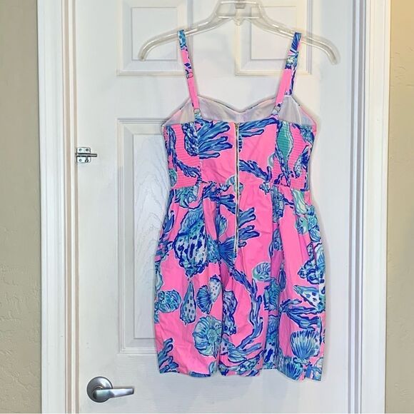 Lilly Pulitzer Ardleigh Dress Pink Pout Size 8 - Picture 4 of 13